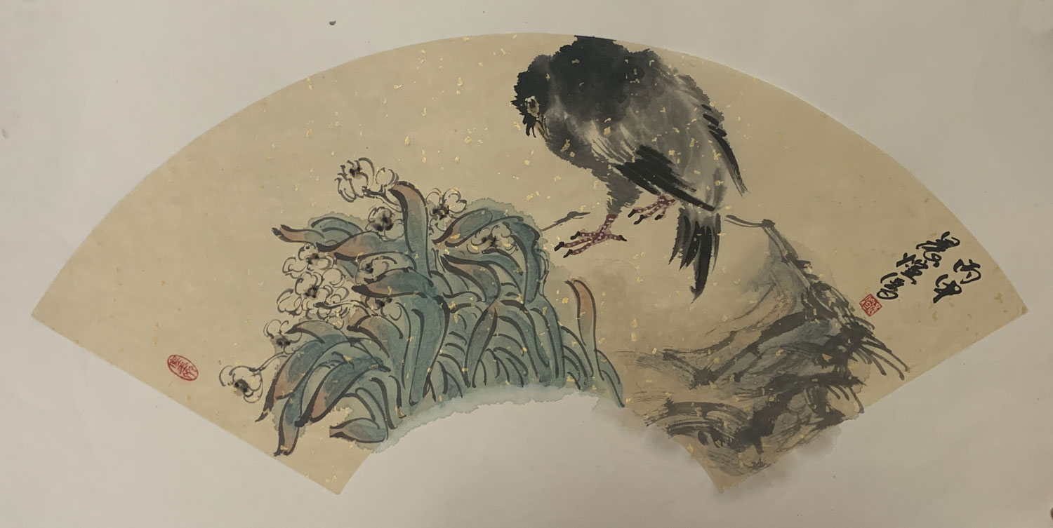 王鹏-扇面