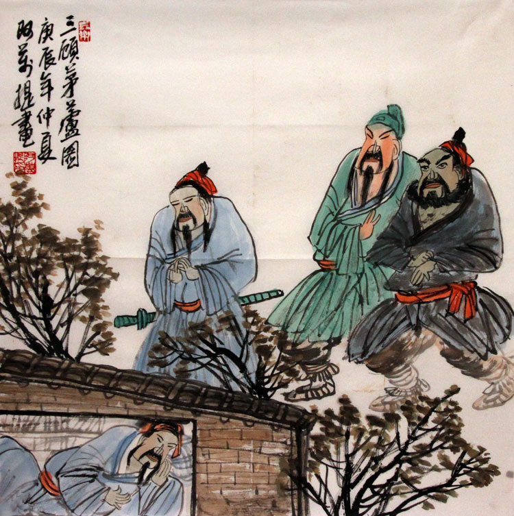 阿万提国画作品,尺寸为68.5*69