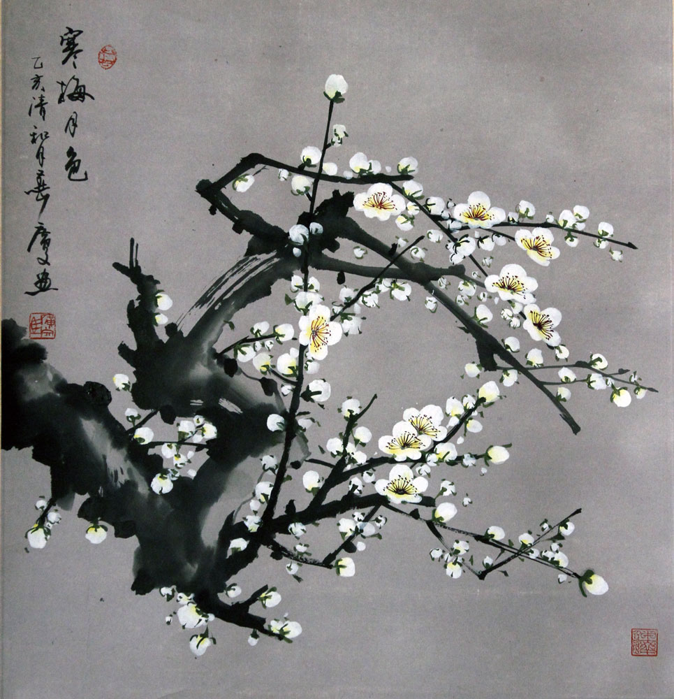 马广文国画作品,尺寸为67*63
